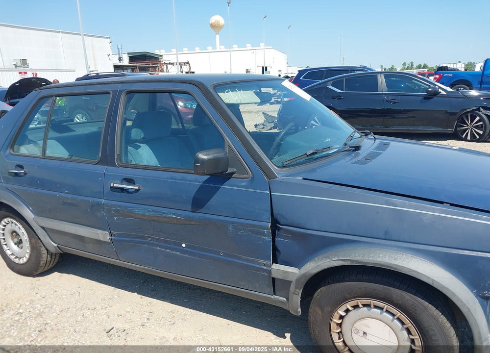 1989 VOLKSWAGEN JETTA GL VIN: WVWRB11GXKW378006