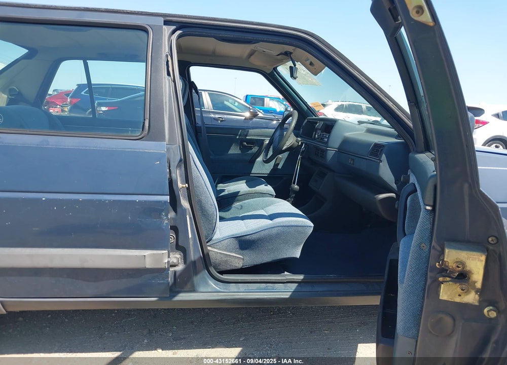 1989 VOLKSWAGEN JETTA GL VIN: WVWRB11GXKW378006
