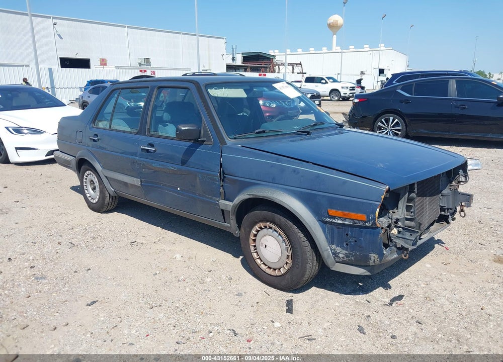 1989 VOLKSWAGEN JETTA GL VIN: WVWRB11GXKW378006