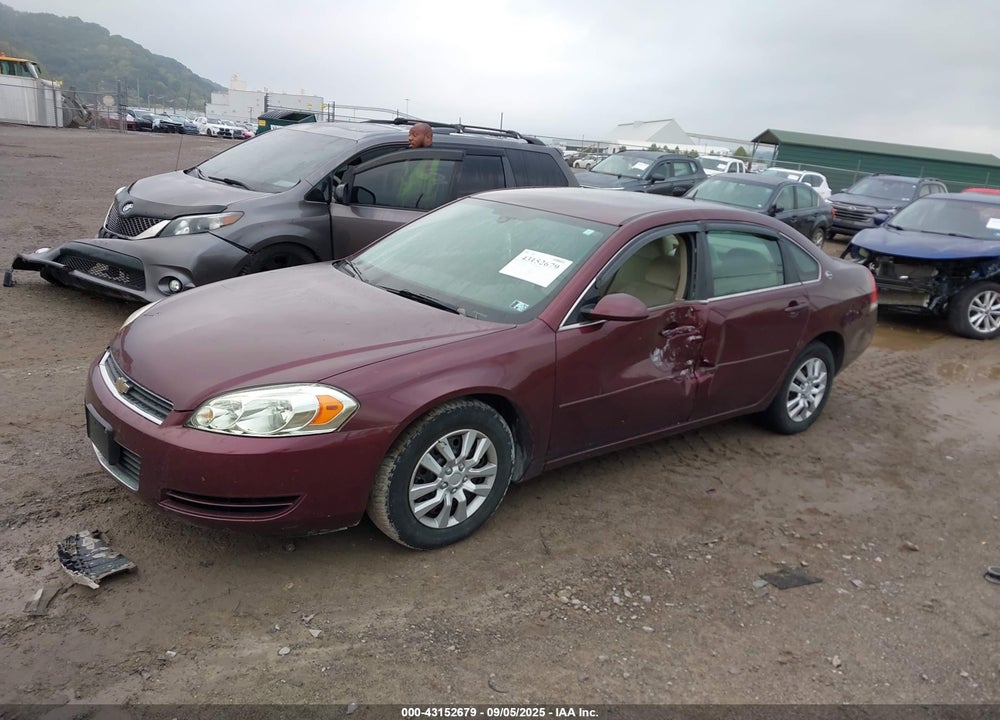 2007 CHEVROLET IMPALA VIN: 2G1WB58KX79406092