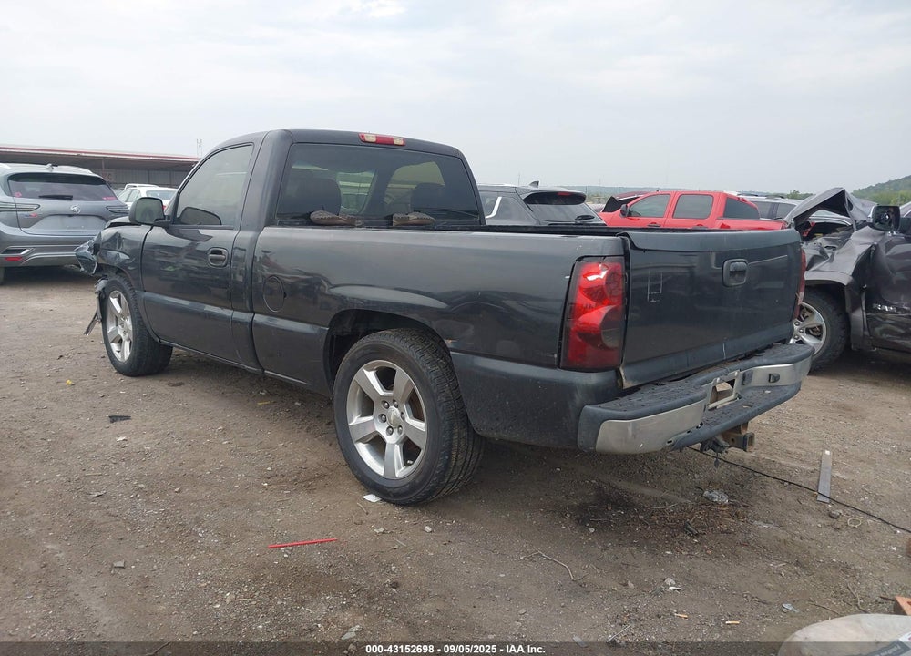 2005 CHEVROLET SILVERADO 1500 WORK TRUCK VIN: 1GCEC14X45Z316594