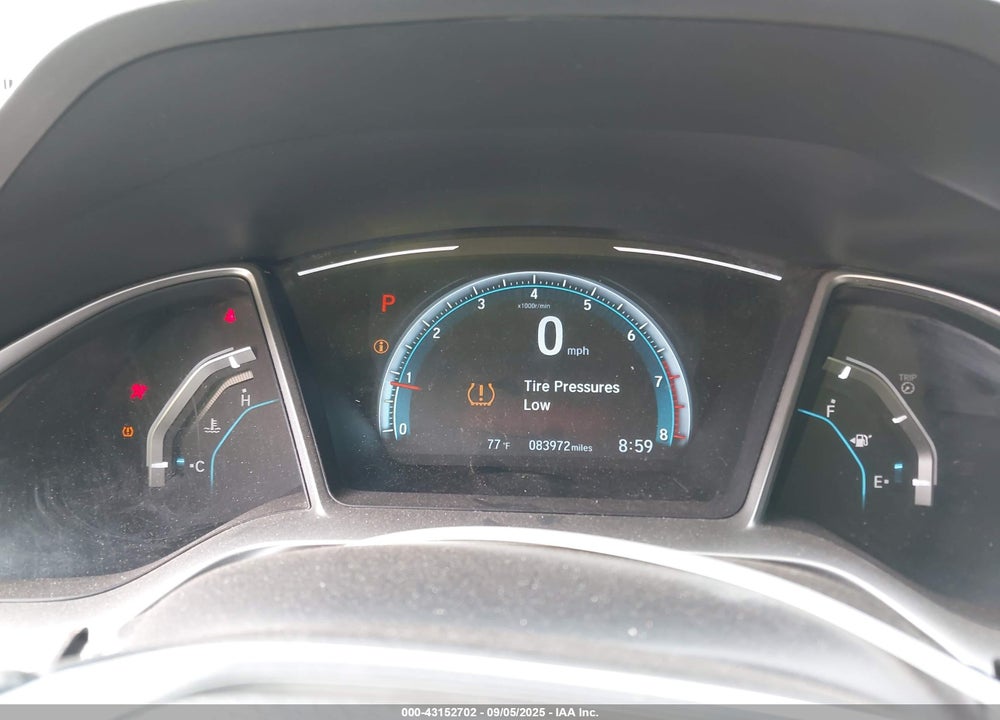 2017 HONDA CIVIC VIN: 2HGFC2F74HH559478