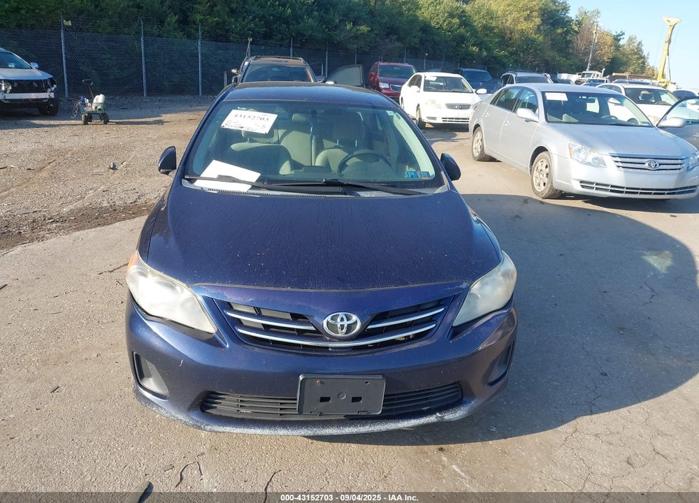2013 TOYOTA COROLLA VIN: 2T1BU4EE8DC978654