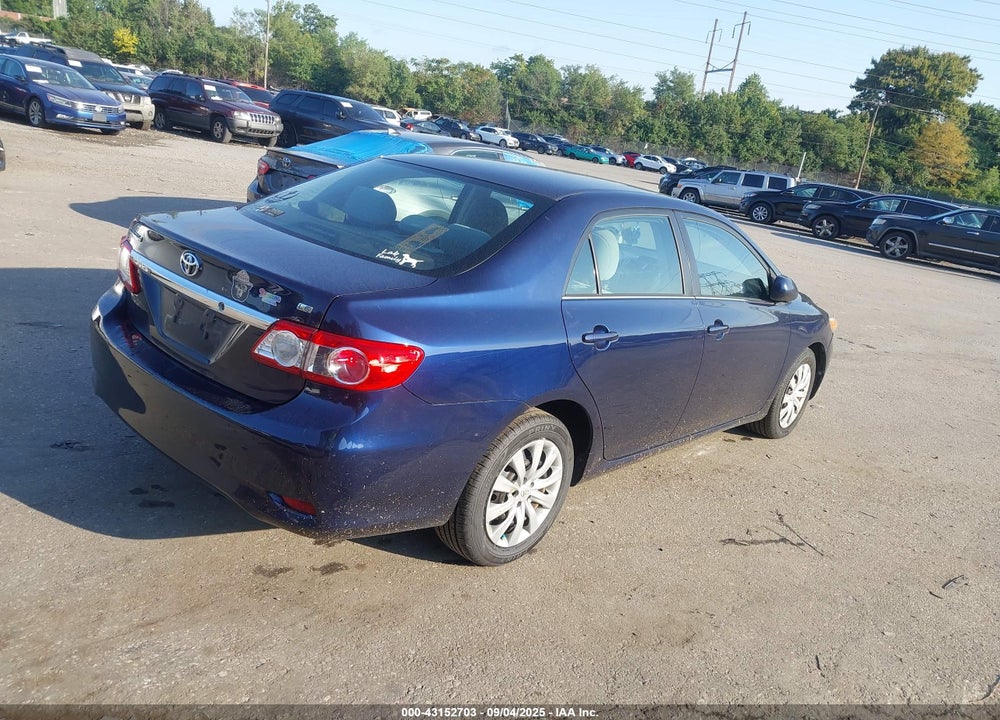 2013 TOYOTA COROLLA VIN: 2T1BU4EE8DC978654