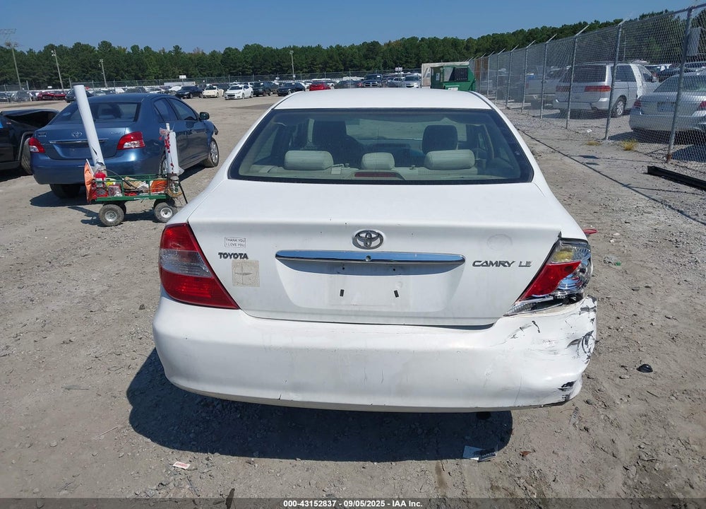 2005 TOYOTA CAMRY VIN: 4T1BE32K45U530462