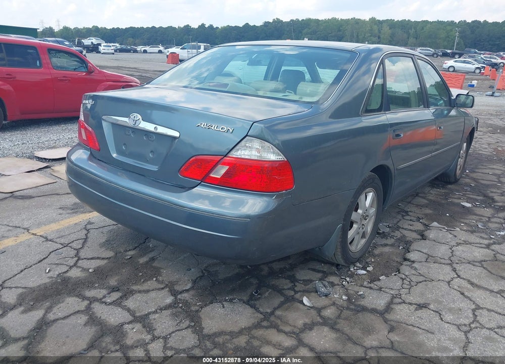 2004 TOYOTA AVALON VIN: 4T1BF28B74U382921