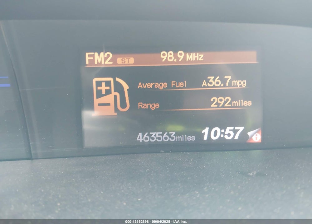 2012 HONDA CIVIC VIN: 2HGFB2F54CH549141