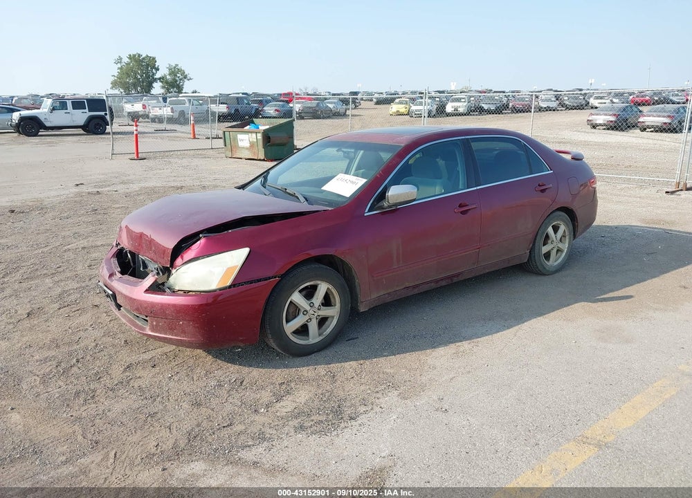 2004 HONDA ACCORD 2.4 EX VIN: 1HGCM56674A074883