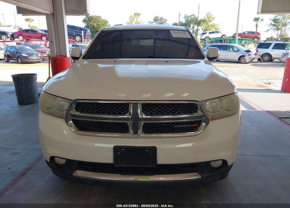 2012 DODGE DURANGO VIN: 1C4RDJDG4CC247808