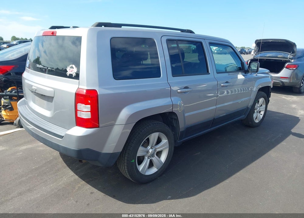 2016 JEEP PATRIOT VIN: 1C4NJPFA9GD599740