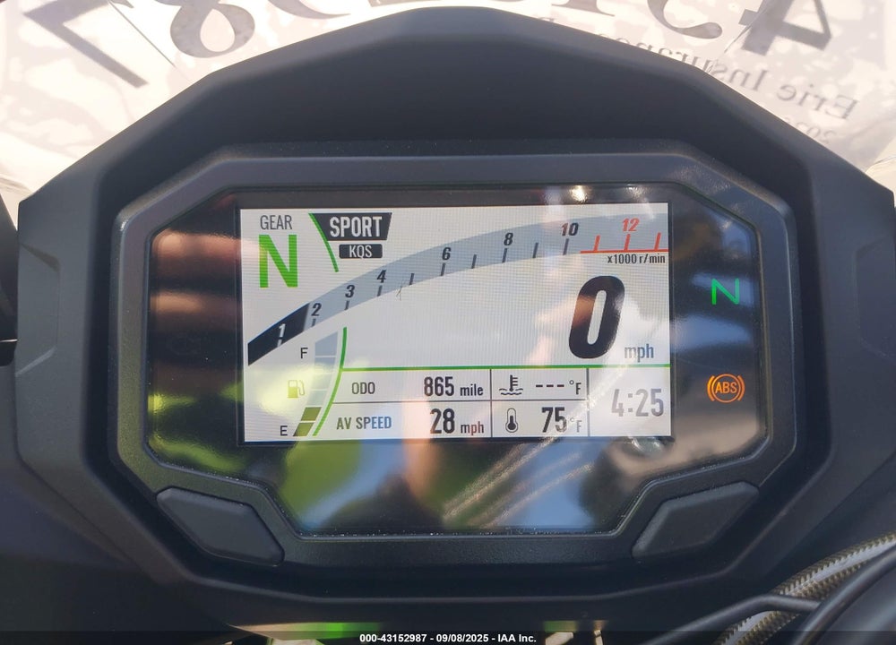 2025 KAWASAKI ZX1100 J VIN: JKAZXBJ1XSA000200