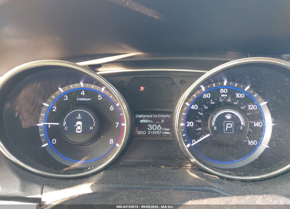 2012 HYUNDAI SONATA VIN: 5NPEB4AC9CH442041