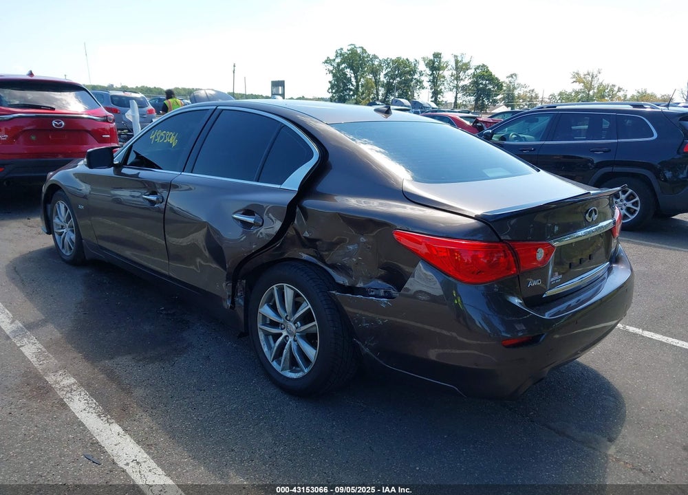 2017 INFINITI Q50 3.0T PREMIUM VIN: JN1EV7AR8HM838880