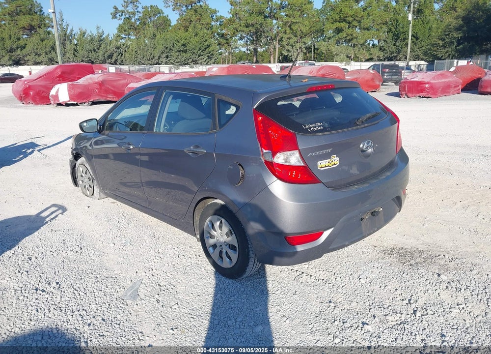 2016 HYUNDAI ACCENT VIN: KMHCT5AE5GU268360