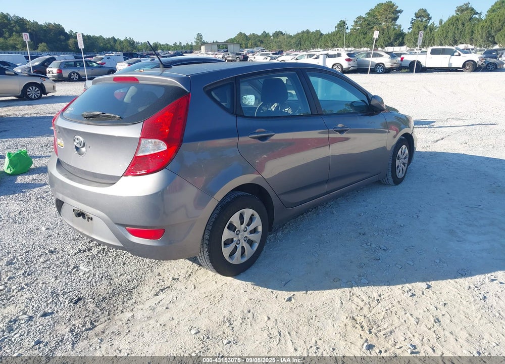 2016 HYUNDAI ACCENT VIN: KMHCT5AE5GU268360