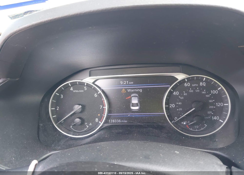 2019 NISSAN ALTIMA VIN: 1N4BL4BV8KN309999