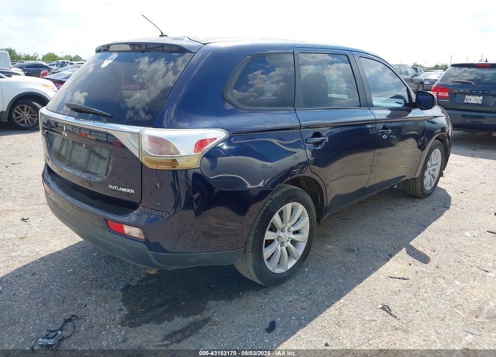 2014 MITSUBISHI OUTLANDER VIN: JA4AD2A3XEZ015003