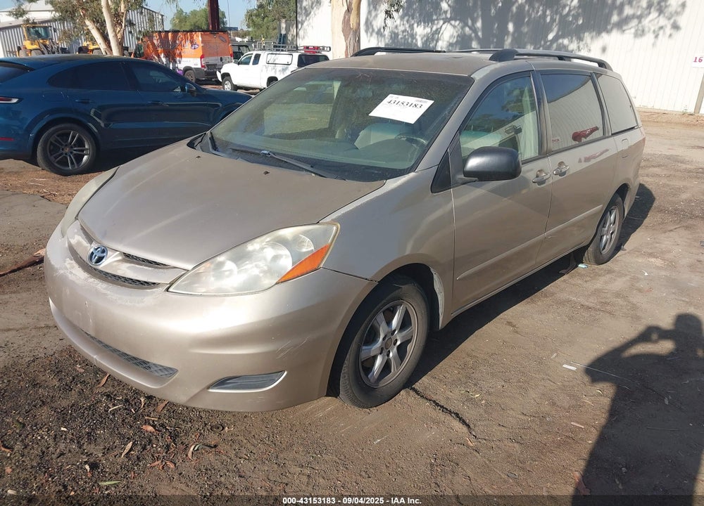 2008 TOYOTA SIENNA LE VIN: 5TDZK23C78S189287