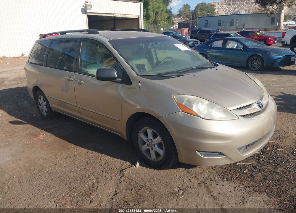 2008 TOYOTA SIENNA LE VIN: 5TDZK23C78S189287