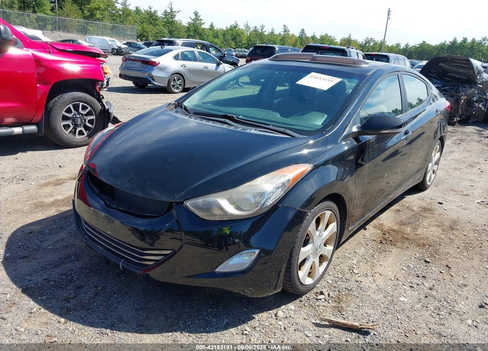 2013 HYUNDAI ELANTRA VIN: KMHDH4AE3DU572606