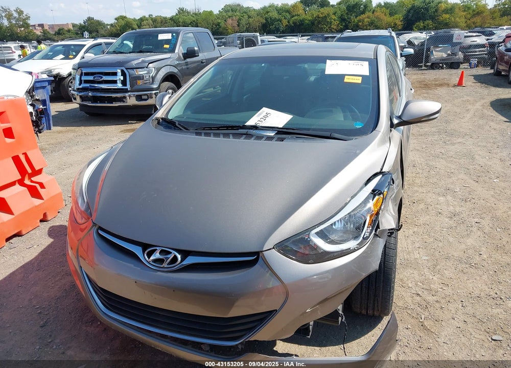 2016 HYUNDAI ELANTRA VALUE EDITION VIN: 5NPDH4AE9GH691327