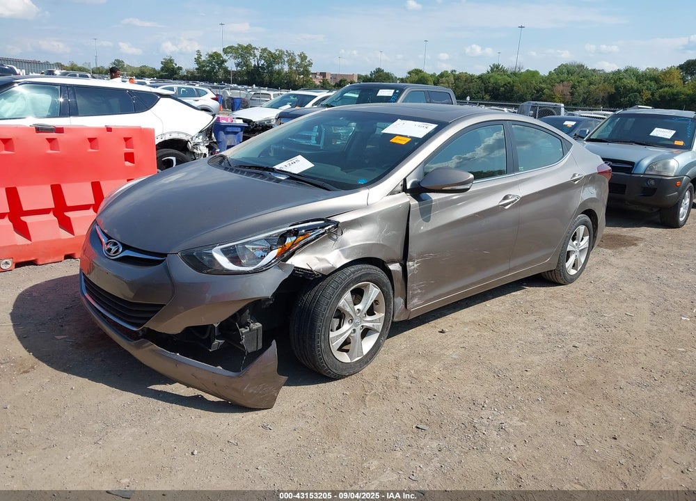 2016 HYUNDAI ELANTRA VALUE EDITION VIN: 5NPDH4AE9GH691327