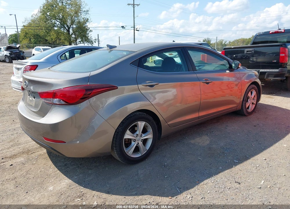 2016 HYUNDAI ELANTRA VALUE EDITION VIN: 5NPDH4AE9GH691327