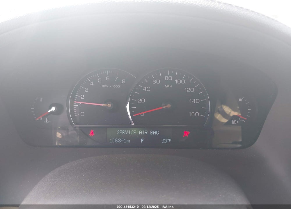 2007 CADILLAC SRX VIN: 1GYEE637270186583
