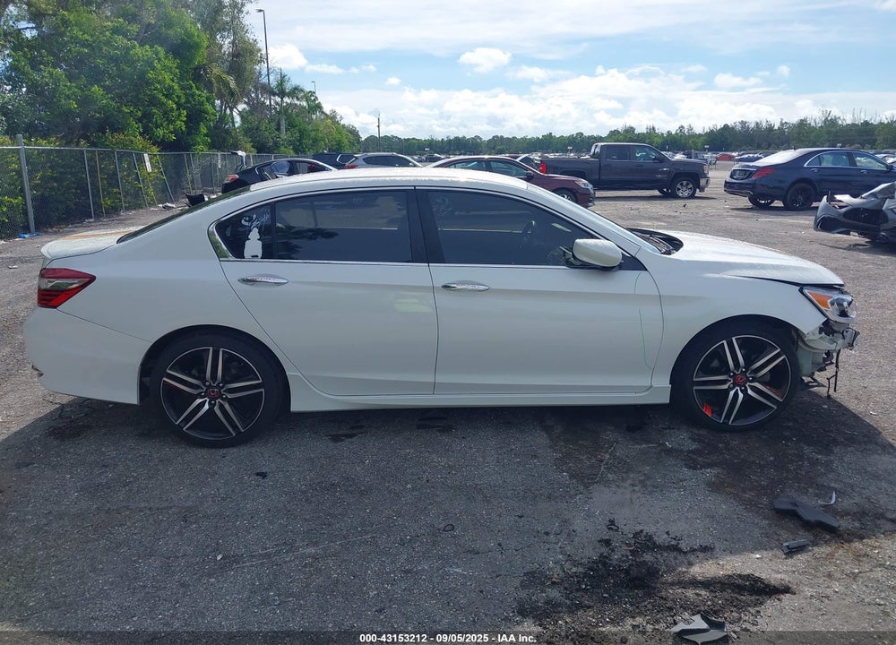 2016 HONDA ACCORD SPORT VIN: 1HGCR2F59GA165763