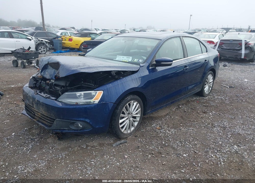 2011 VOLKSWAGEN JETTA VIN: 3VWLZ7AJ5BM345041