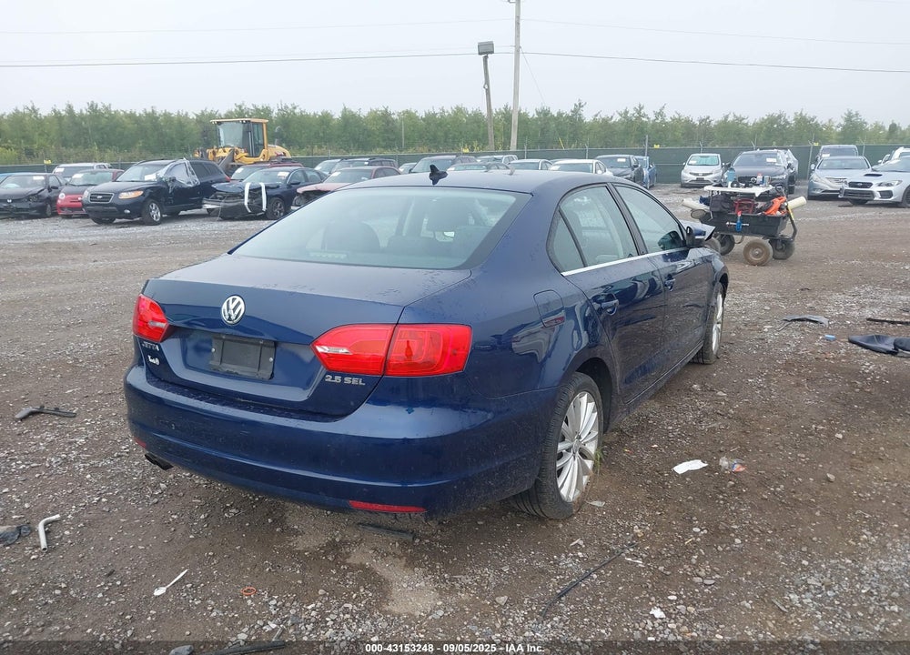 2011 VOLKSWAGEN JETTA VIN: 3VWLZ7AJ5BM345041