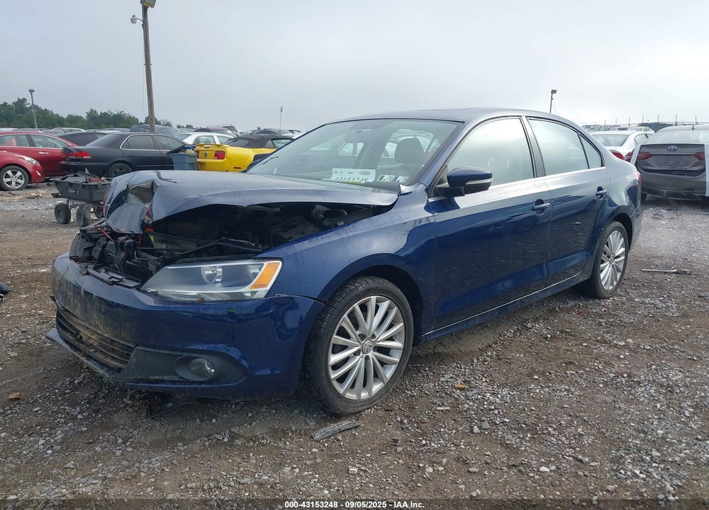 2011 VOLKSWAGEN JETTA VIN: 3VWLZ7AJ5BM345041