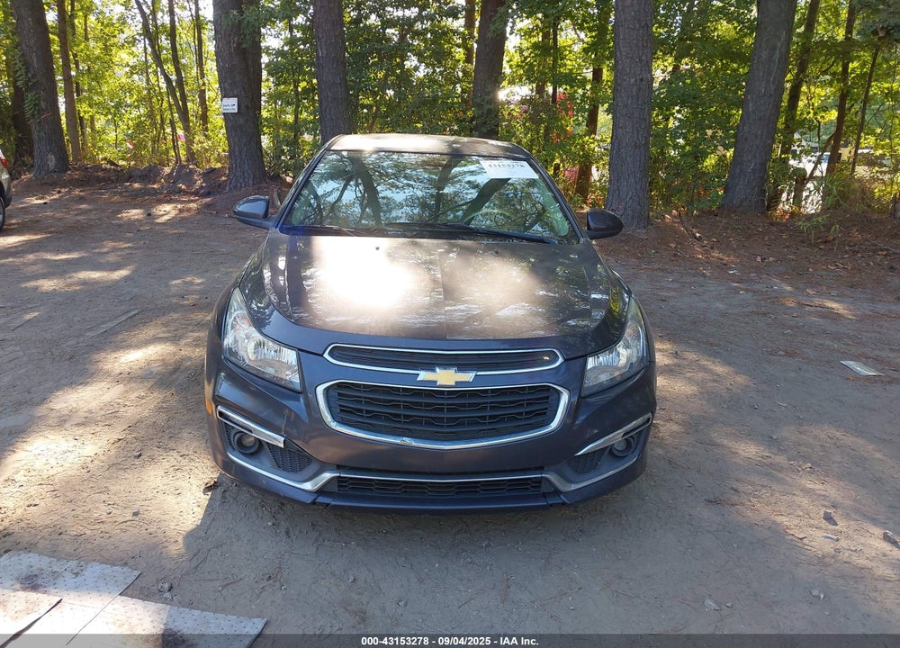 2015 CHEVROLET CRUZE VIN: 1G1PE5SB2F7166296