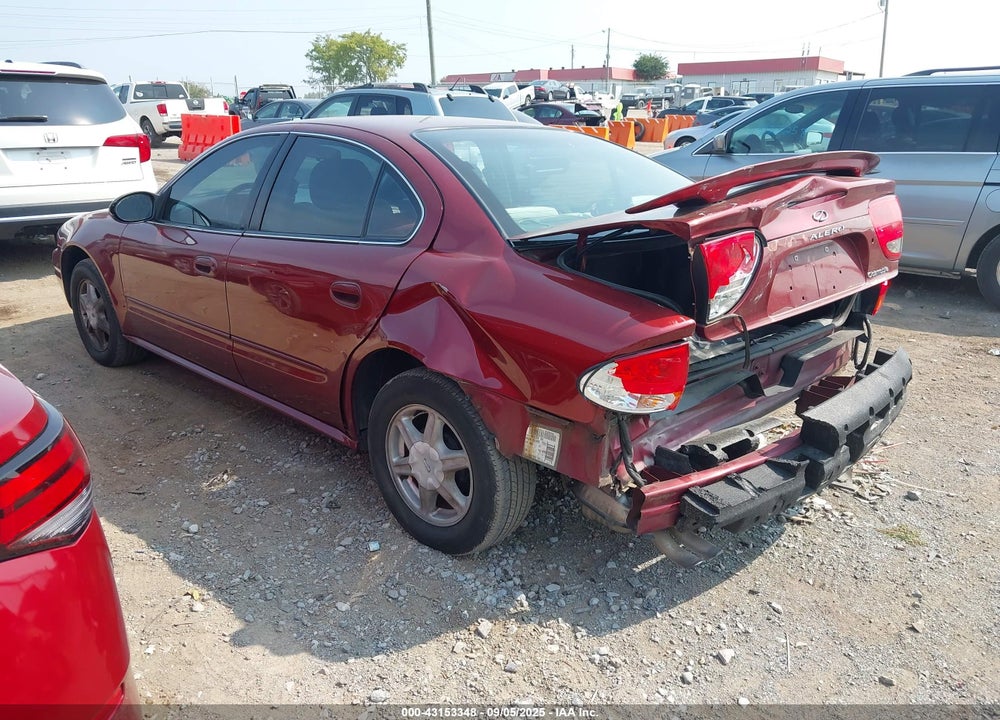 2003 OLDSMOBILE ALERO GL1 VIN: 1G3NL52F53C204565