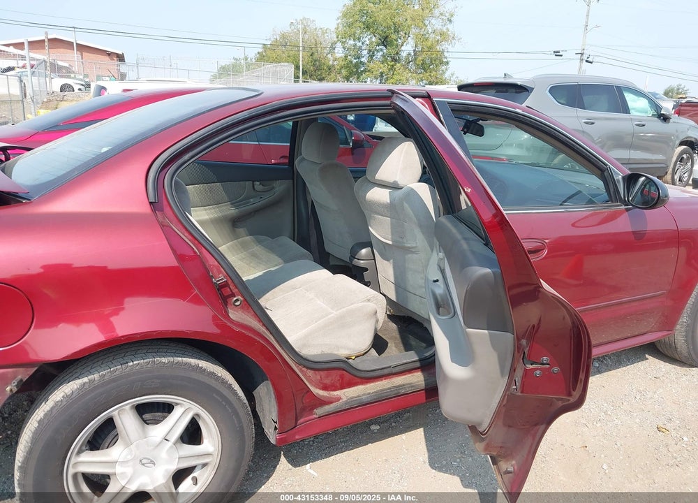 2003 OLDSMOBILE ALERO GL1 VIN: 1G3NL52F53C204565