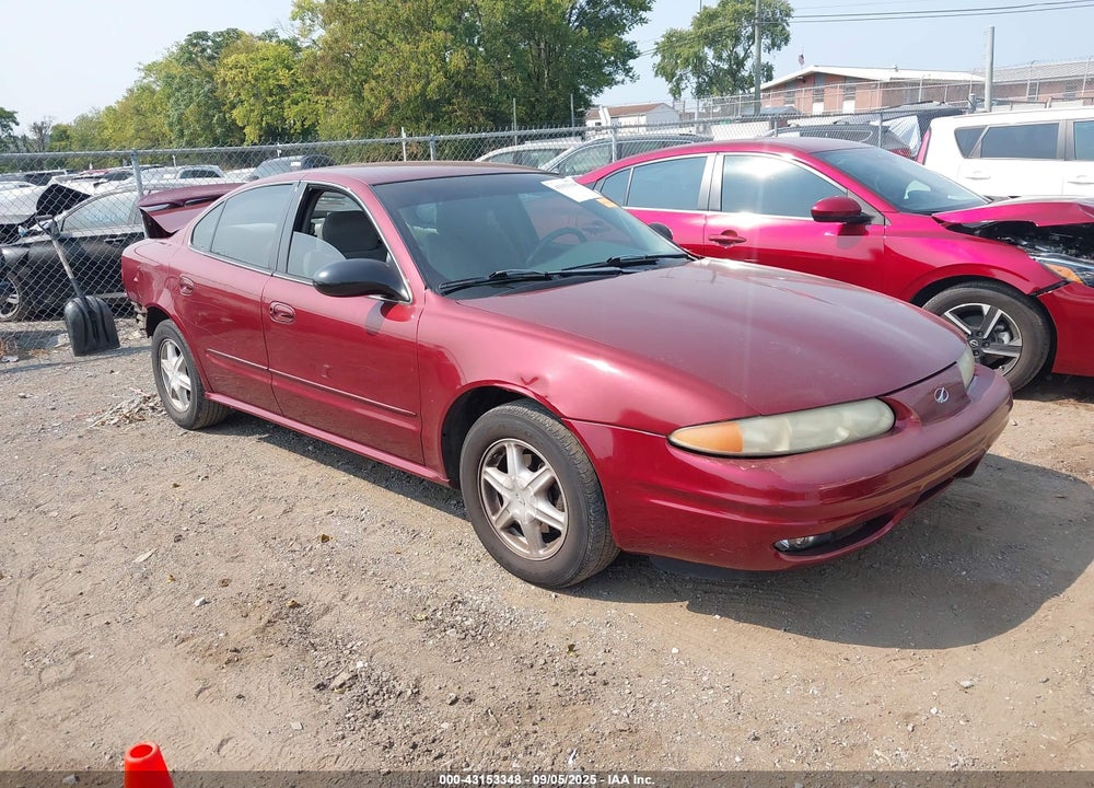 2003 OLDSMOBILE ALERO GL1 VIN: 1G3NL52F53C204565