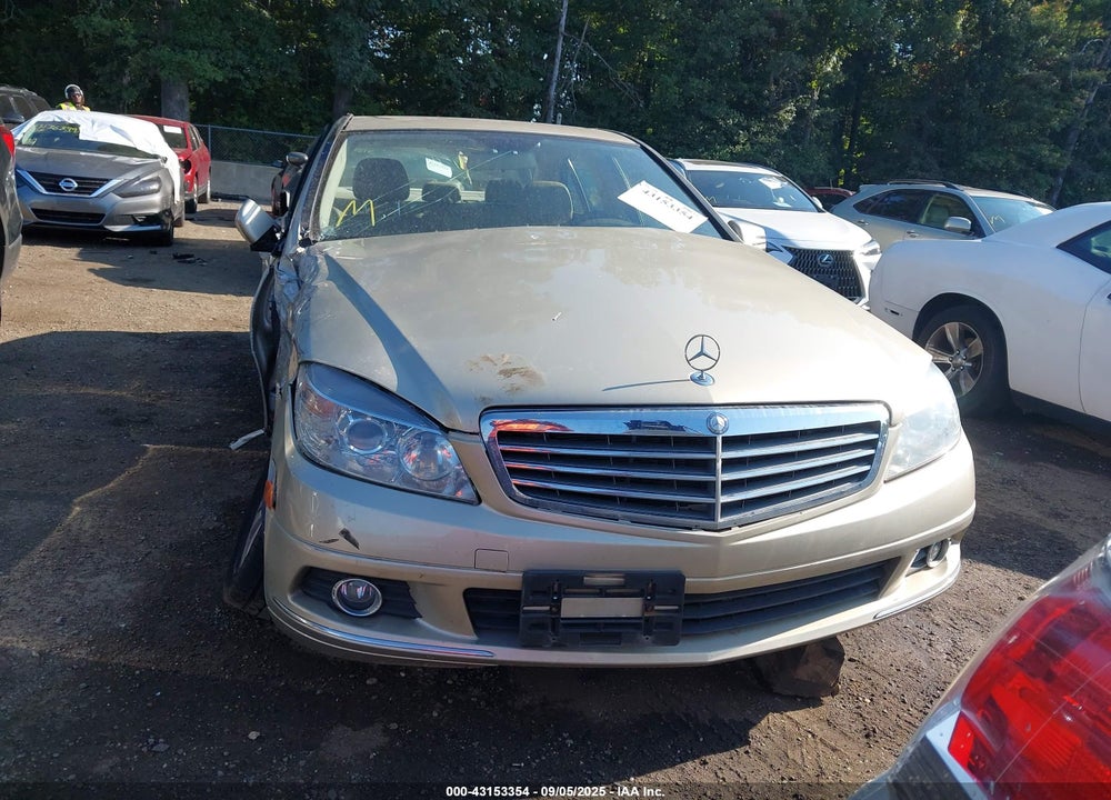 2010 MERCEDES-BENZ C CLASS VIN: WDDGF5EB7AR129277