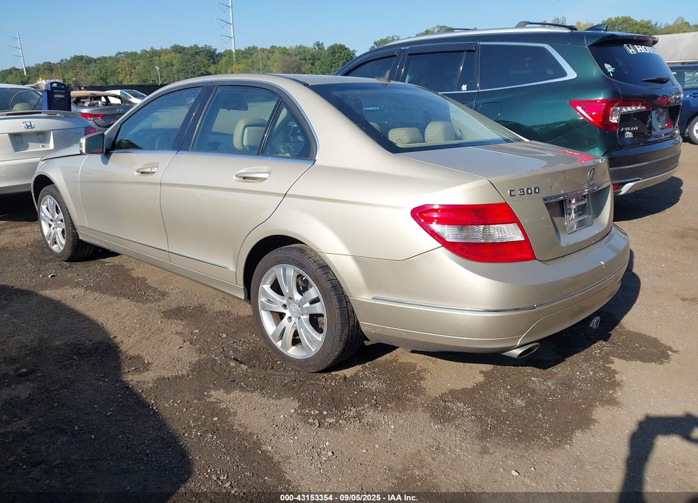 2010 MERCEDES-BENZ C CLASS VIN: WDDGF5EB7AR129277