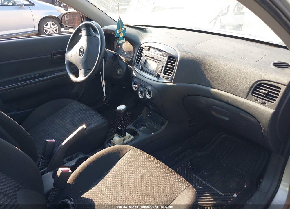 2009 HYUNDAI ACCENT SE VIN: KMHCN36C19U109733