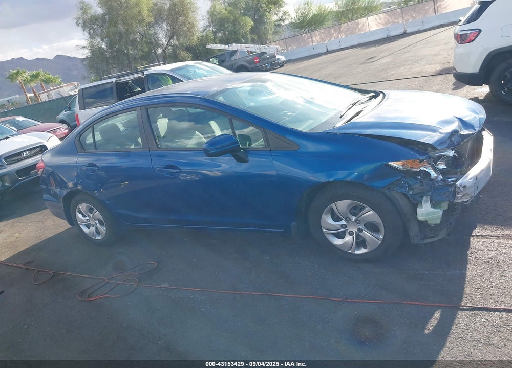 2015 HONDA CIVIC LX VIN: 2HGFB2F53FH560667