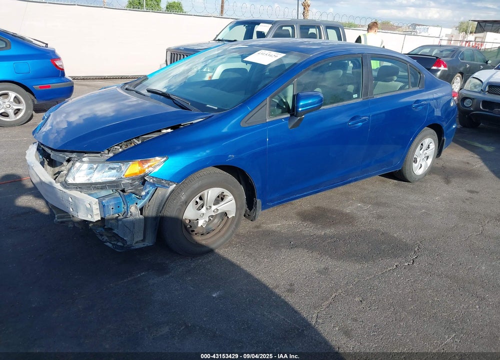 2015 HONDA CIVIC LX VIN: 2HGFB2F53FH560667