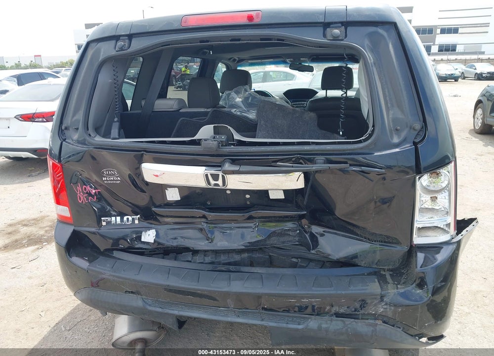 2014 HONDA PILOT VIN: 5FNYF3H70EB020908