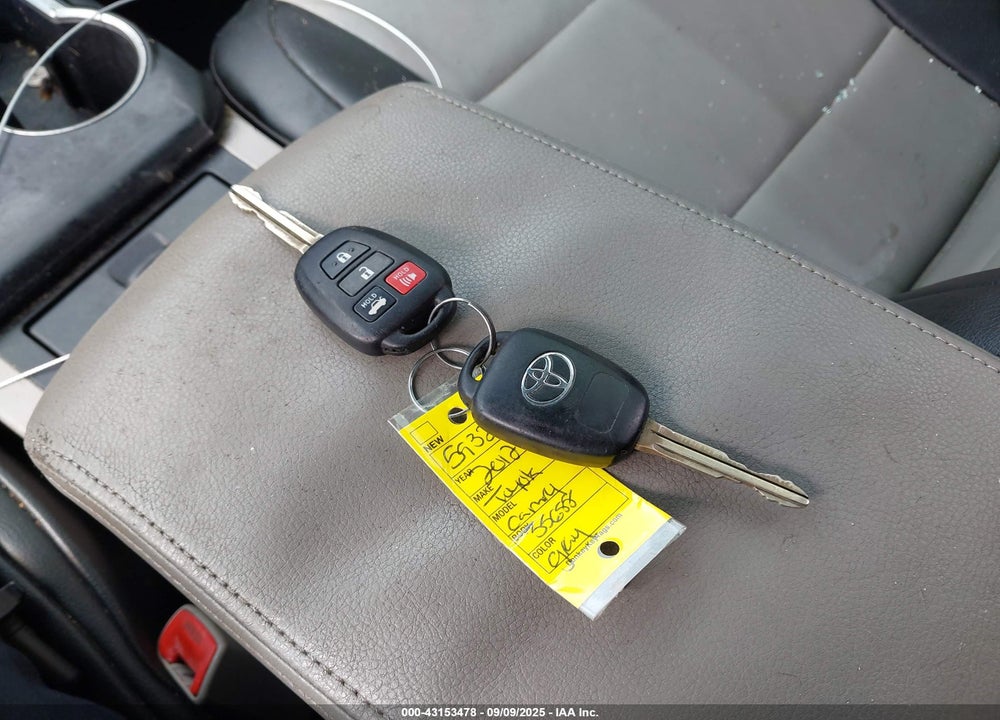 2012 TOYOTA CAMRY LE VIN: 4T1BF1FK8CU035688