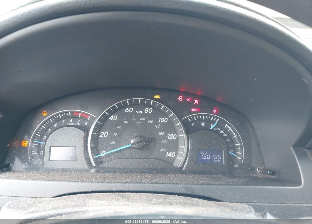 2012 TOYOTA CAMRY LE VIN: 4T1BF1FK8CU035688