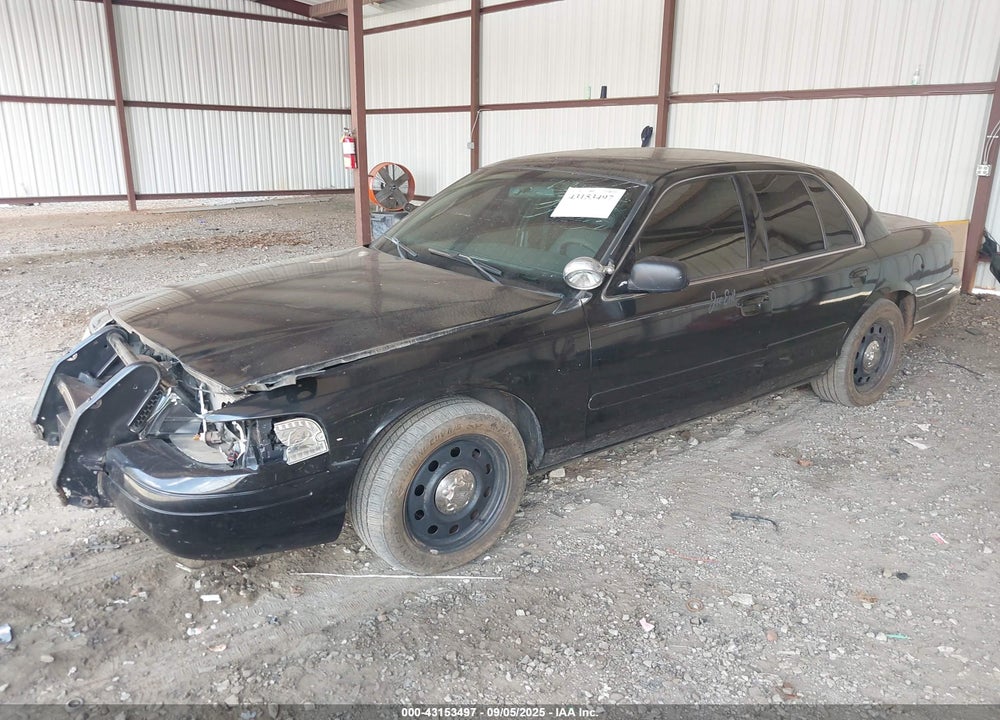 2008 FORD CROWN VICTORIA POLICE/POLICE INTERCEPTOR VIN: 2FAFP71V98X158882