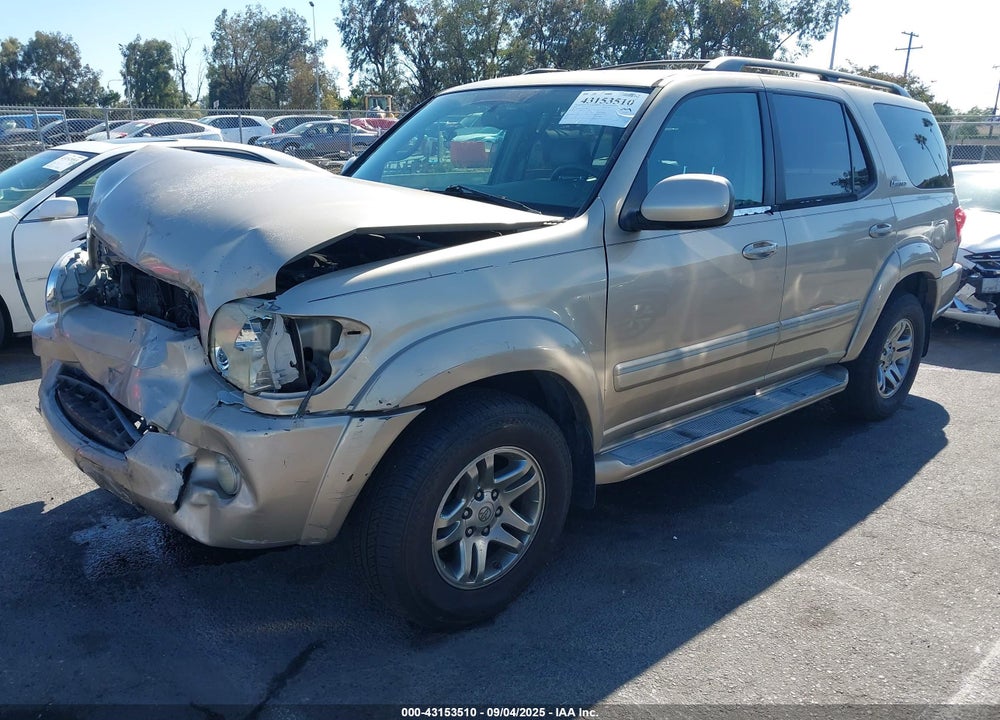 2005 TOYOTA SEQUOIA LIMITED V8 VIN: 5TDZT38A65S259836
