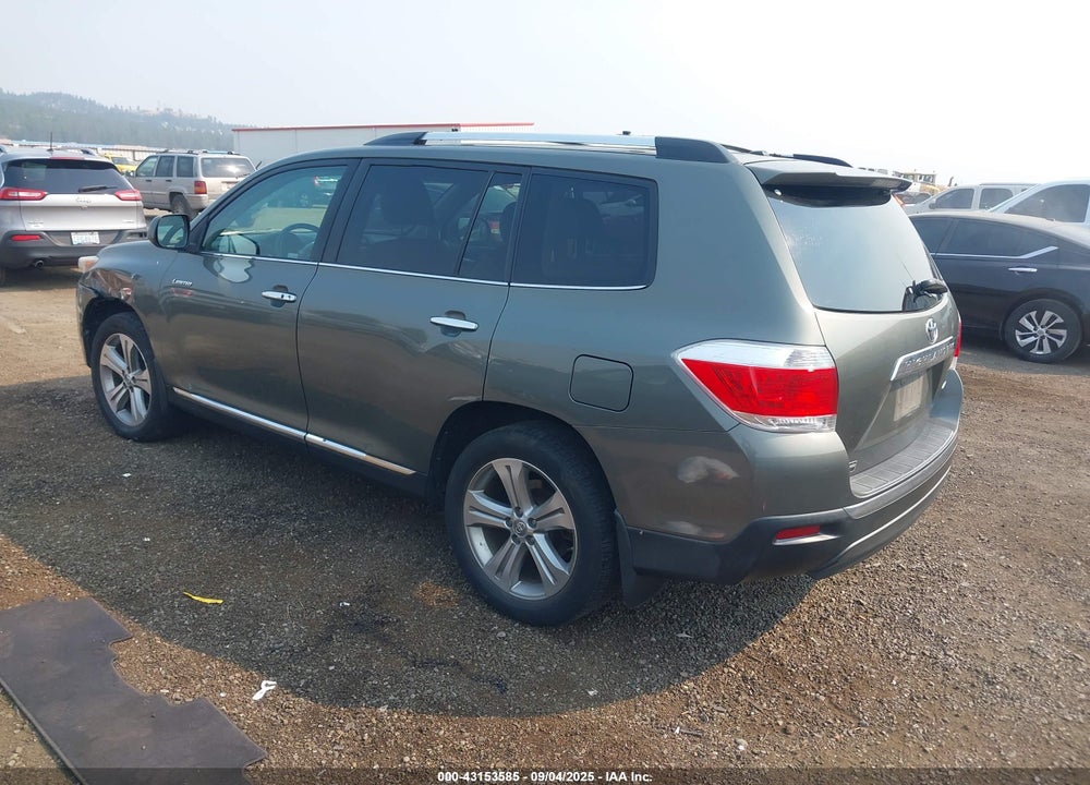 2011 TOYOTA HIGHLANDER VIN: 5TDDK3EH5BS065406