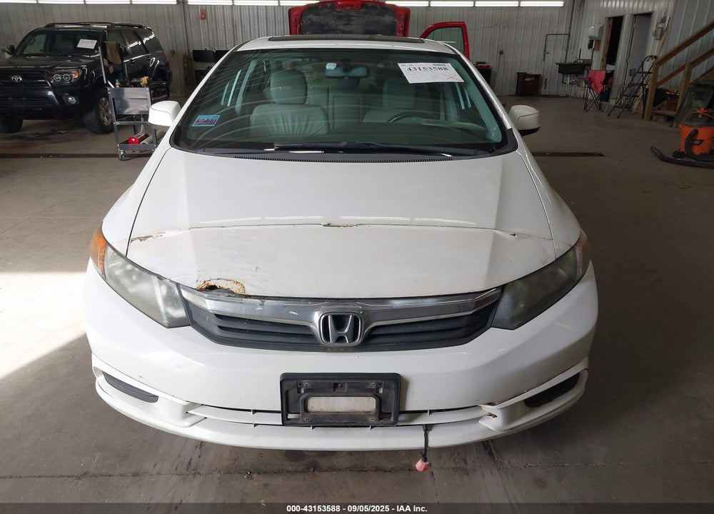 2012 HONDA CIVIC VIN: 19XFB2F91CE006746