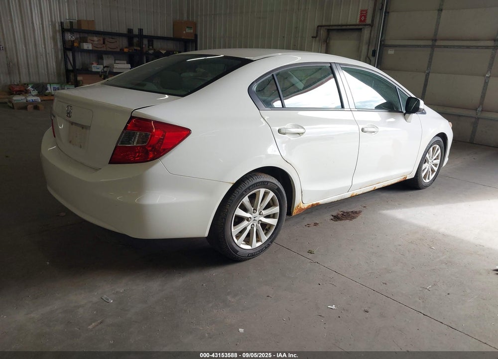 2012 HONDA CIVIC VIN: 19XFB2F91CE006746