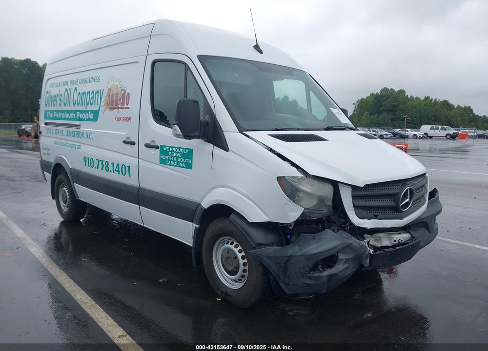 2017 MERCEDES-BENZ SPRINTER 2500 STANDARD ROOF V6 VIN: WD3PE7CD1HP534015